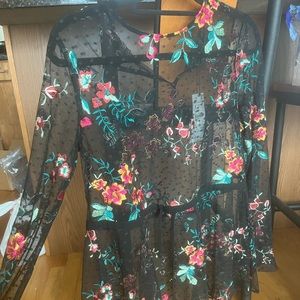 Zara Flower Long Sleeve